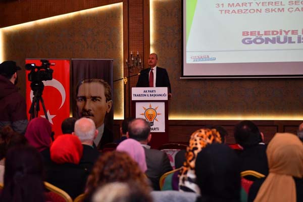 AK Parti Trabzon SKM çalıştayı yapıldı