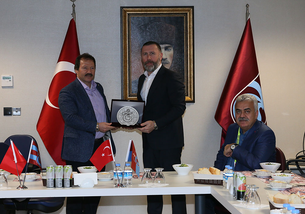 Trabzonspor ve Ankaragücü dotluk yemeğinde buluştu 