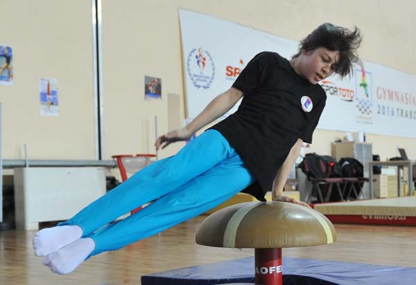 Trabzon'da Cimnastik Milli takım kampı tamamlandı