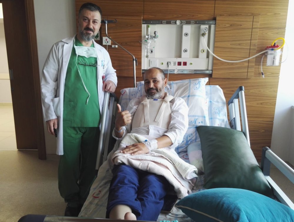 Arabistan’dan geldi kendini Trabzon’da doktorlara emanet etti