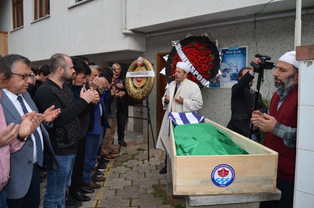 Trabzon'da talihsiz adam toprağa verildi