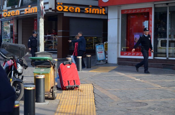 Trabzon'da şüpheli valiz paniği