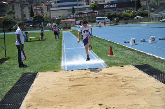 Trabzon'da Atletizm Bölge Şampiyonası yapıldı