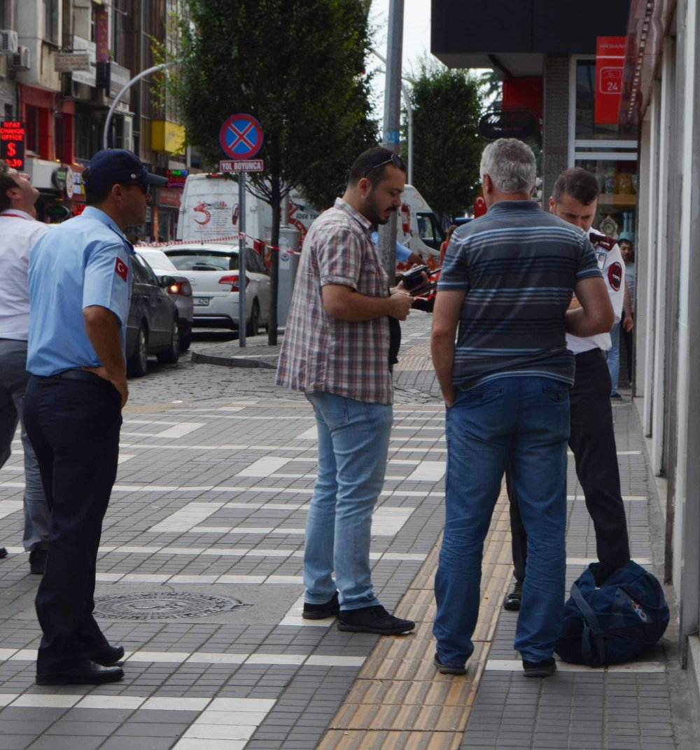 Trabzon'da şüpheli çanta paniği