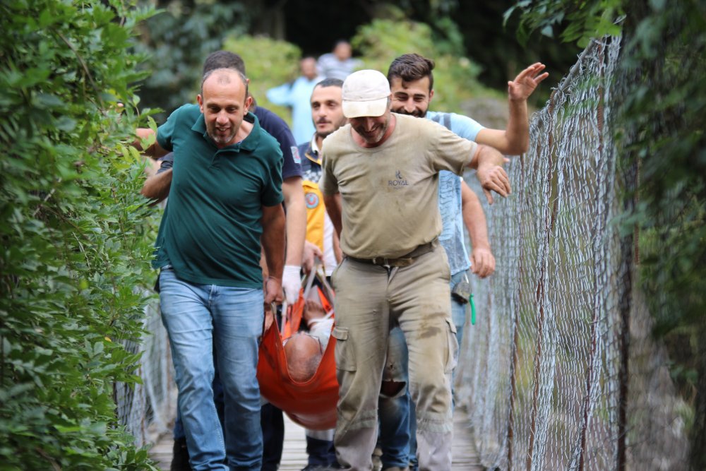  Ayağı kırılan Arap turist için seferber oldular 