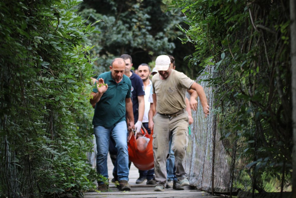  Ayağı kırılan Arap turist için seferber oldular 