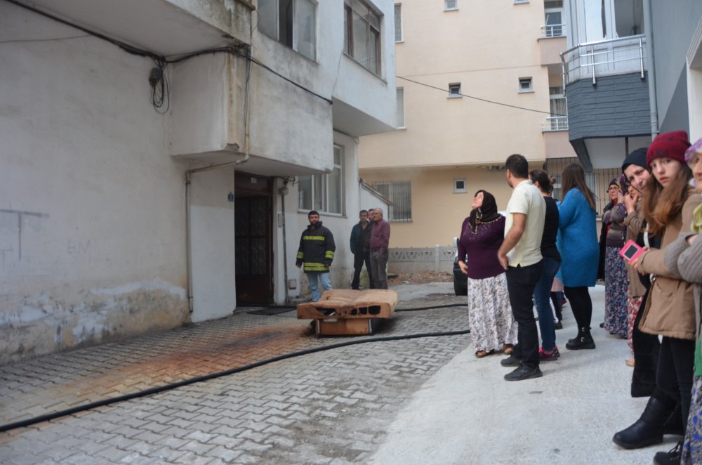 Sobayı yakmak isterken evi yaktı!