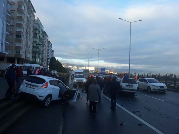 Trabzon'da kaza - 2 yaralı
