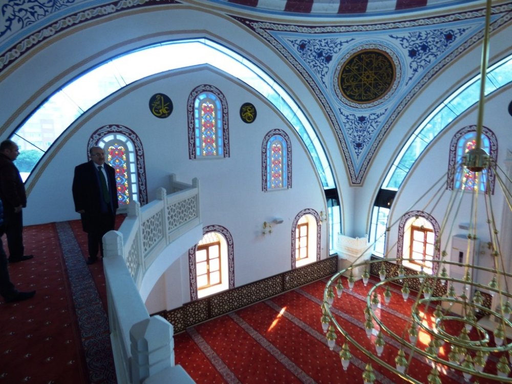 Trabzon'daki o camide inşaat tamamlandı