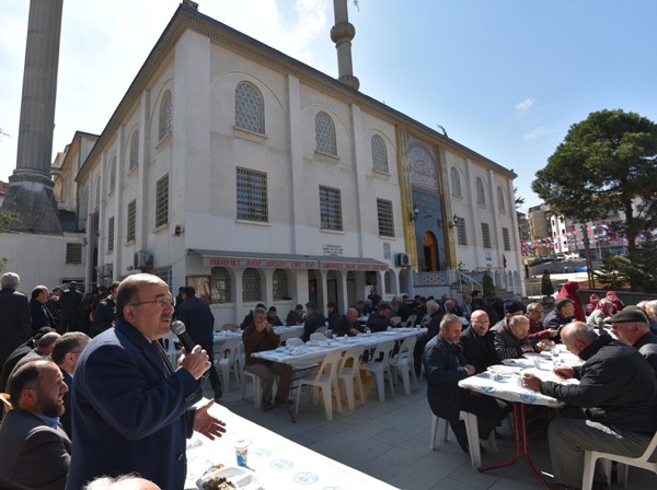 Trabzon'daki cami çevresine düzenleme