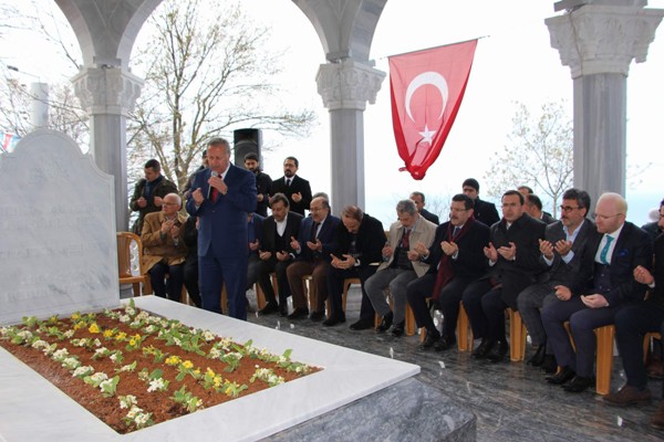 Trabzon'da Ali Şükrü Bey mezarı başında anıldı