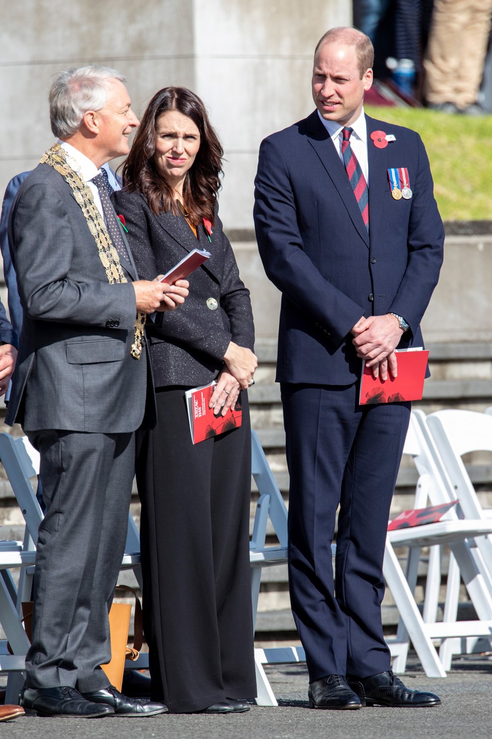 Cambridge Dükü Prens William, Anzak Günü törenlerine katıldı