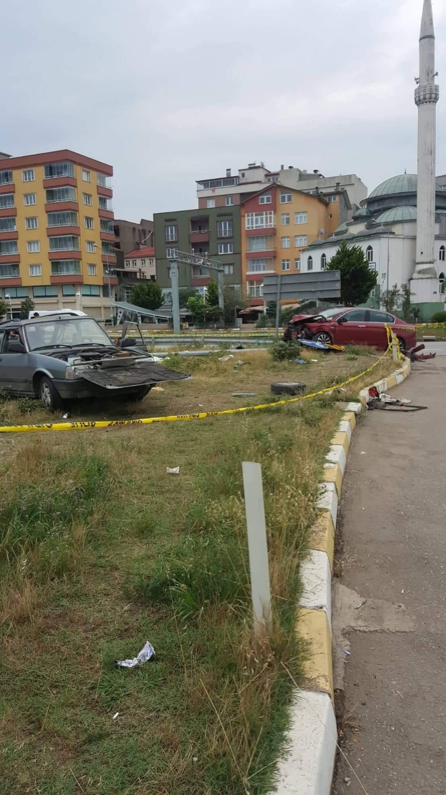Trabzon Plakalı iki araç Giresun'da çarpıştı - 1 Ölü 2 yaralı