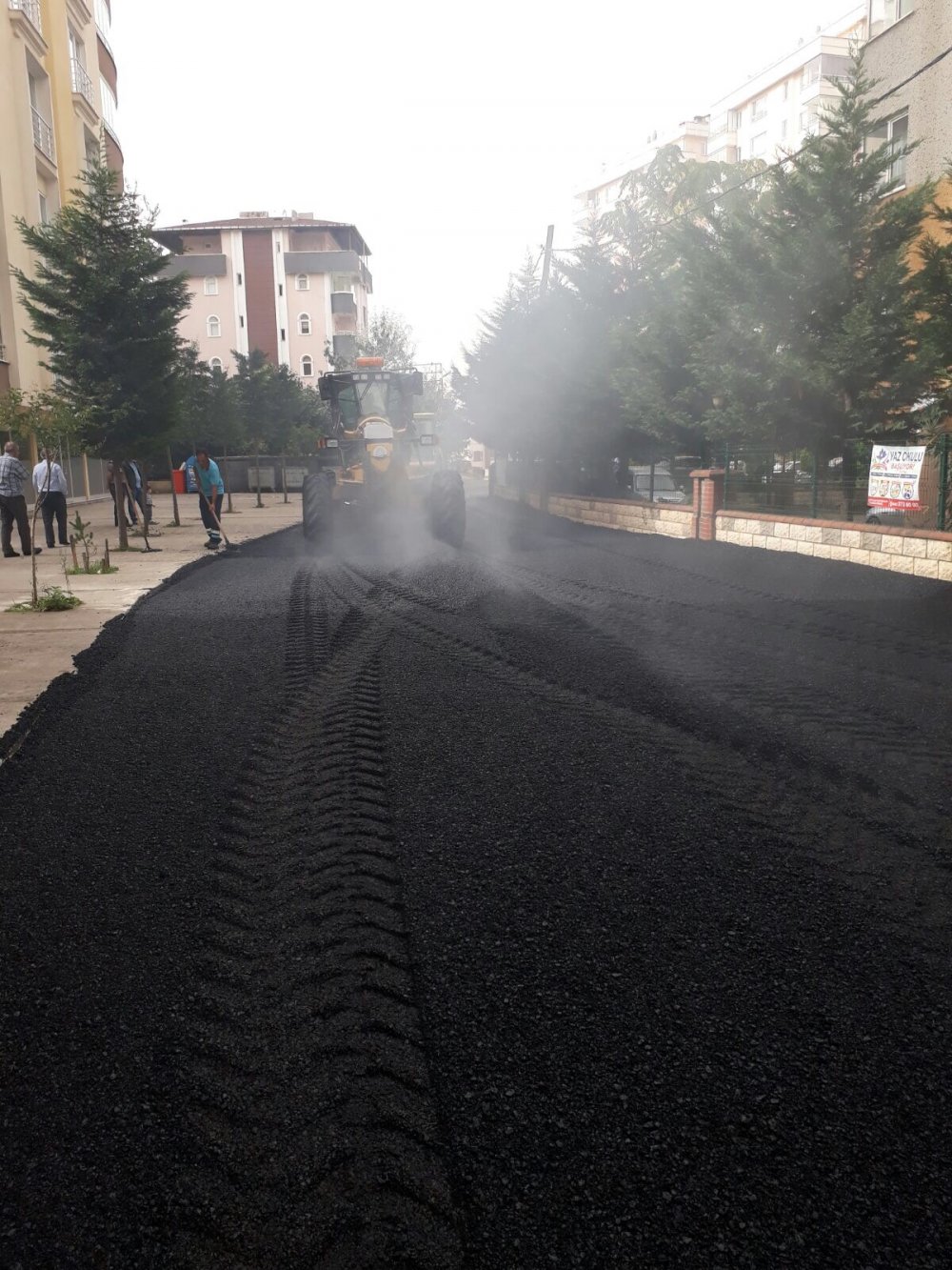 Trabzon'da 55 bin ton asfaltlama yapıldı