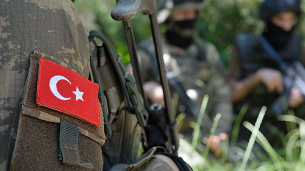 Akyazı'da Türk Bayrağı göndere çekildi