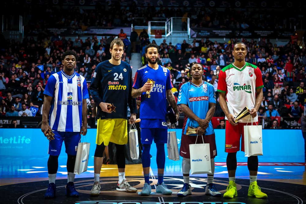 Trabzonsporlu oyuncular Spor Toto All-Star 2017'ye damga vurdu