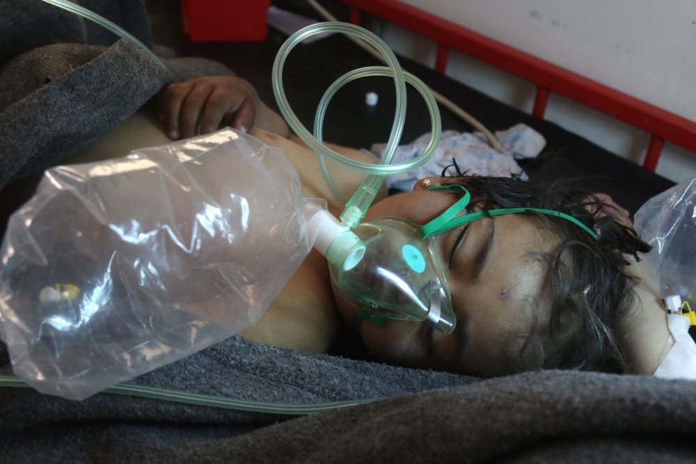 Suriye'de kimyasal katliam!