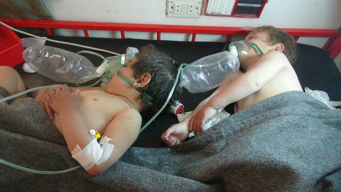 Suriye'de kimyasal katliam!