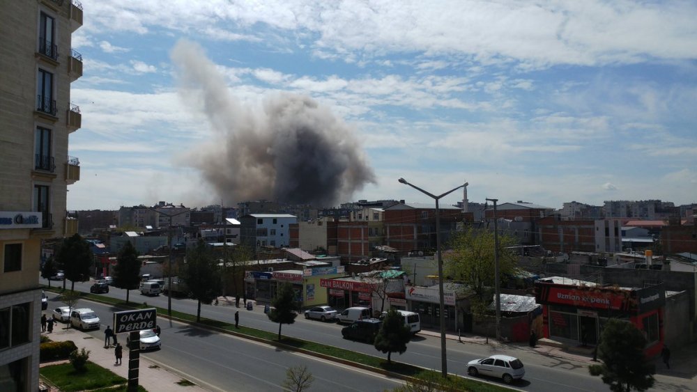 Diyarbakır Polis okulu yakınlarında patlama
