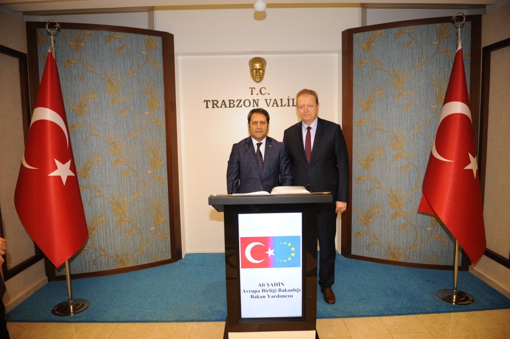 Bakan Yardımcısından Trabzon Valiliği'ne ziyaret
