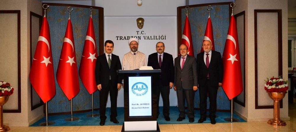 Diyanet İşleri Başkanı Erbaş Trabzon'da 