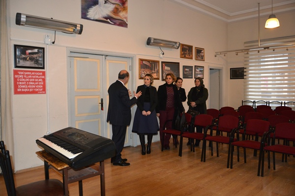 Şengül Yavuz'dan Kültür merkezine ziyaret