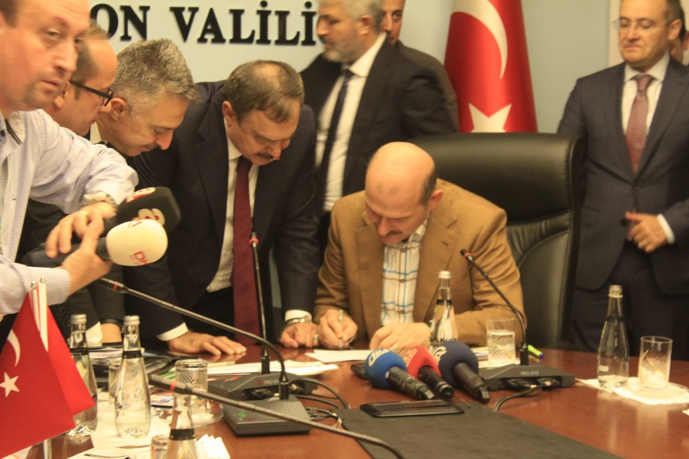 3 Bakan Trabzon Valiliği'nde - Trabzon projeleri tanıtıldı