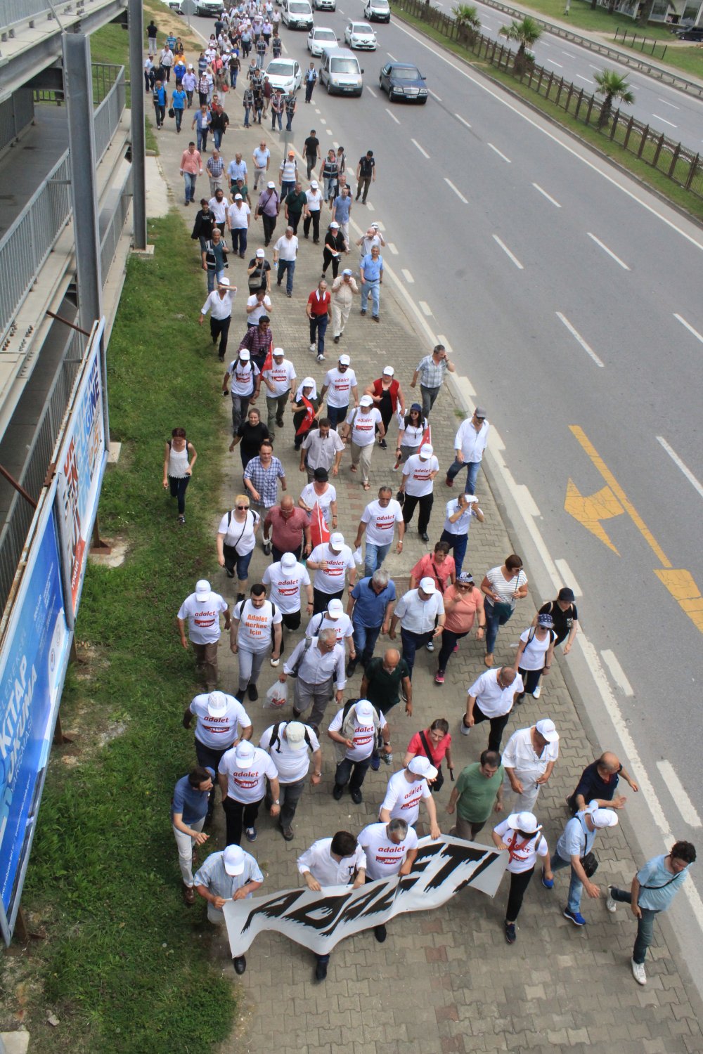 Trabzon'da adalet yürüyüşü