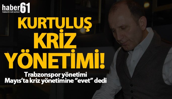 Trabzonspor camiasından kriz yönetimine destek