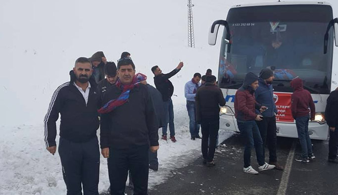 Trabzonspor maçı için Mardein'den geldiler