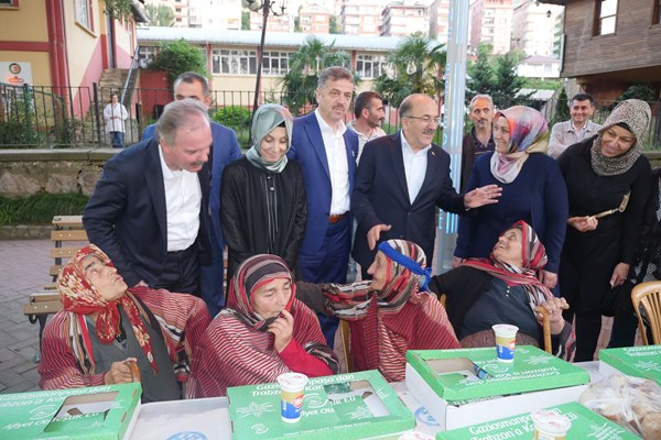 Kardeşlik iftarı Sürmene’de gerçekleştirildi 