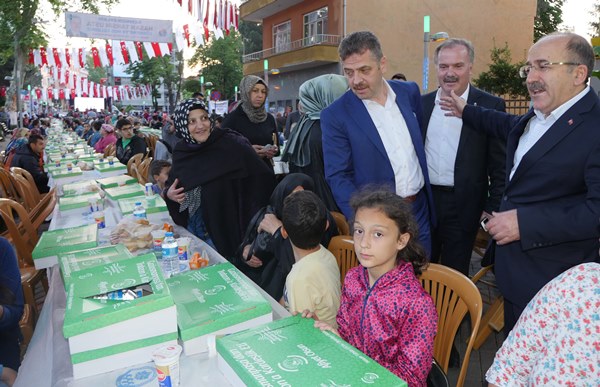 Kardeşlik iftarı Sürmene’de gerçekleştirildi 