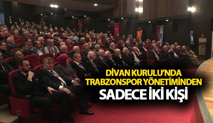 Trabzonspor Divan Kurulu'nda Kongre Heyecanı