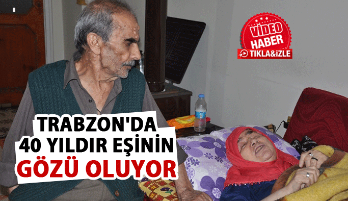 Trabzon’da engelli yaşlı çift için yetkililer harekete geçti