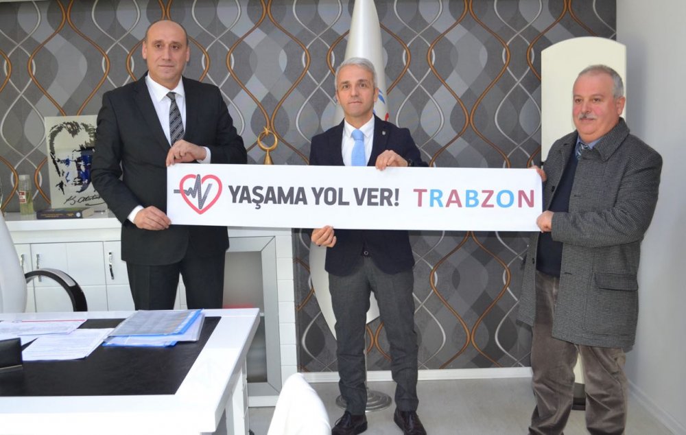 Trabzon İl Sağlık Müdürlüğü'nden Birdal Öztürk'e ziyaret