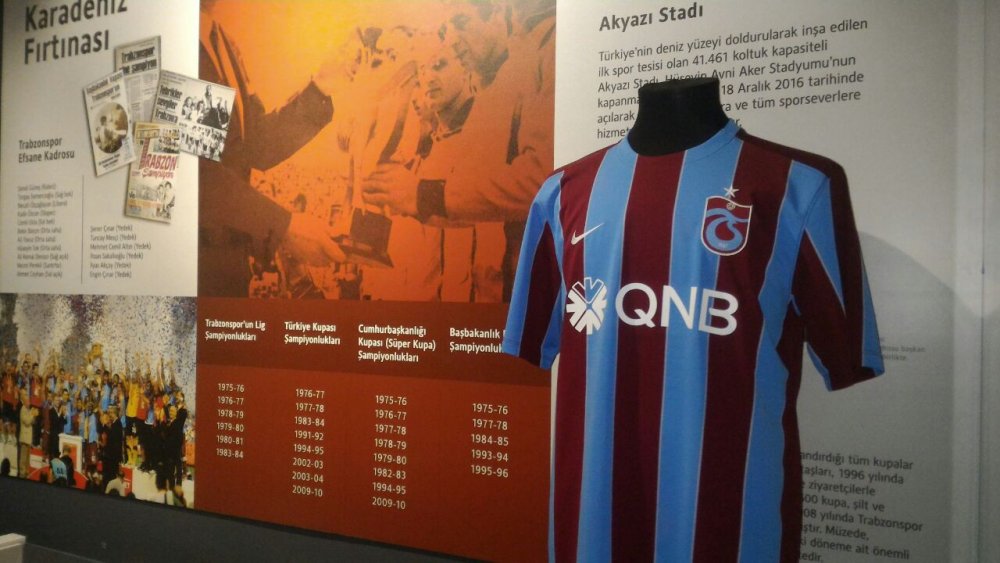 Trabzon Müzesinde dikkat çeken detay