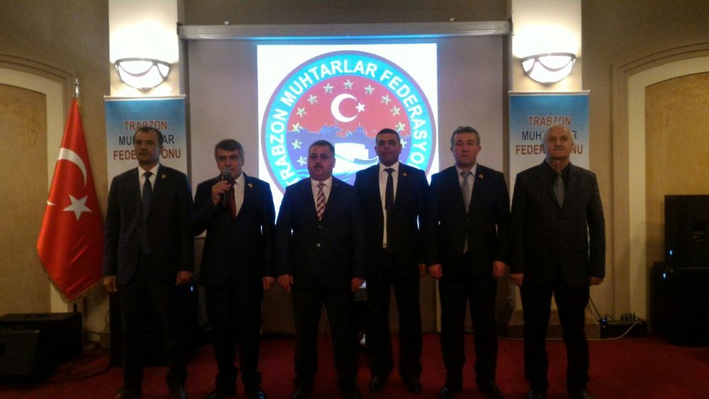 Muhtarlar Trabzon'da toplandı, birlik mesajı verdi