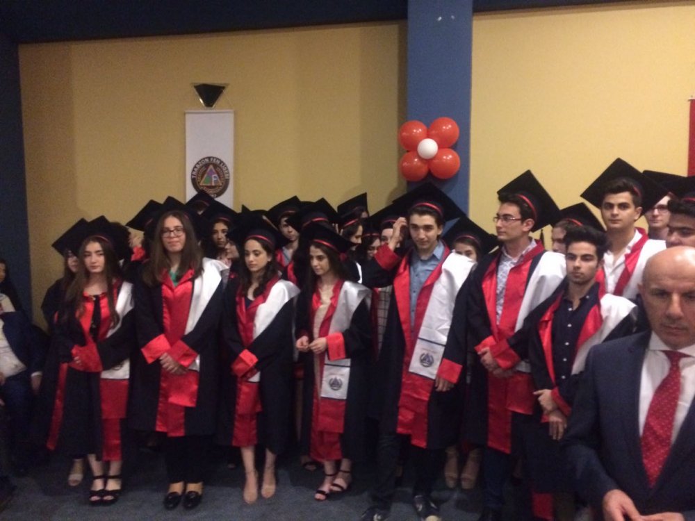 Trabzon Fen Lisesi 130. yıl mezunlarını verdi