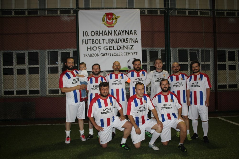 Trabzon medyasının turnuvasında final zamanı