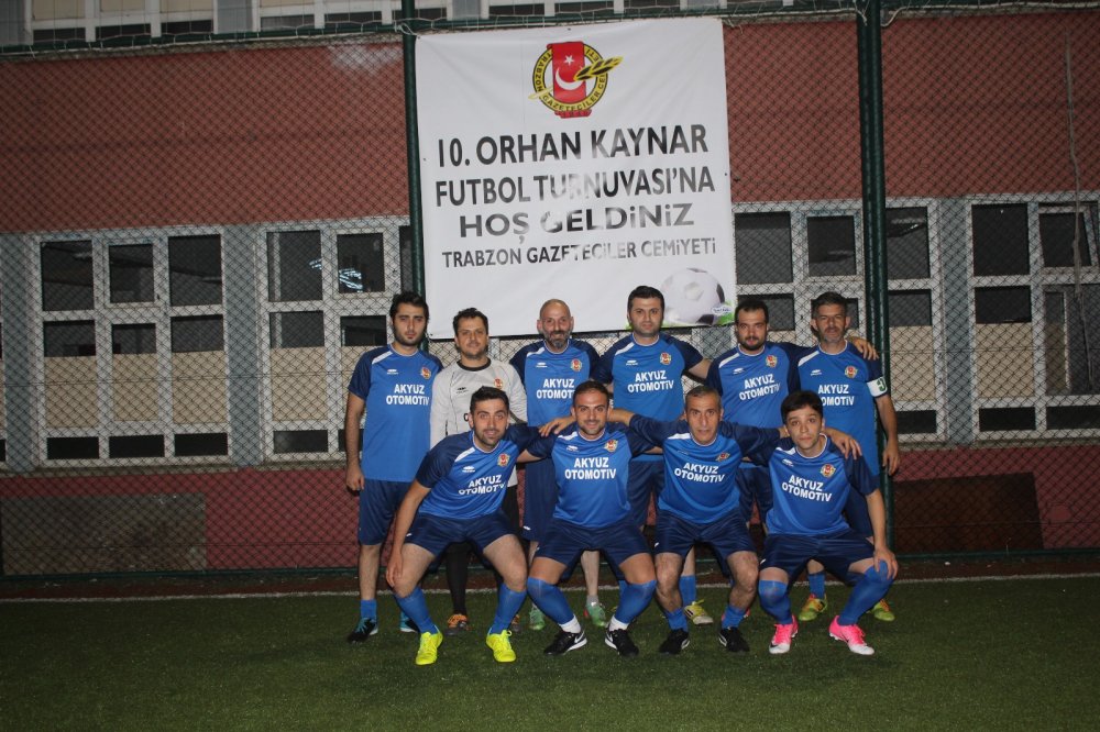 Trabzon medyasının turnuvasında final zamanı