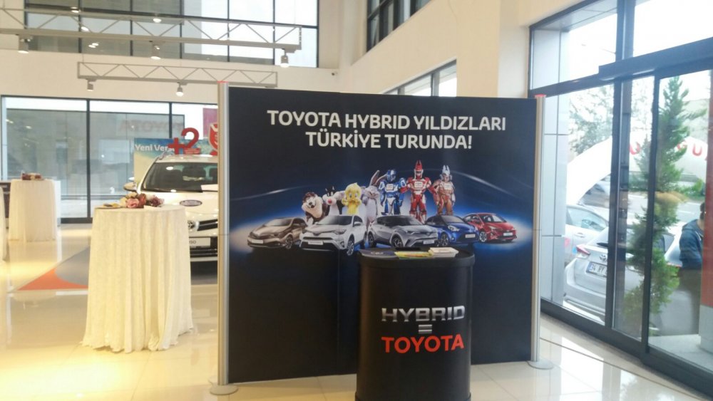 Toyota Hybrıd Yıldızları Trabzon’da