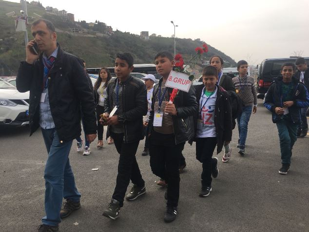 Şanlıurfalı öğrenciler Trabzonspor maçında