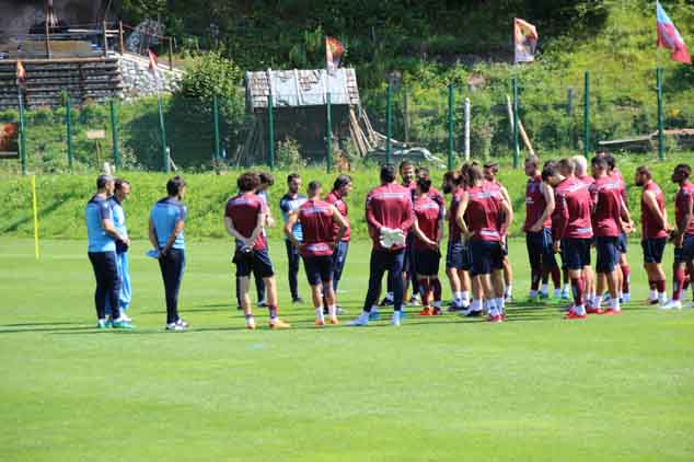 Trabzonspor’un 2.etap kampı 19.gün - Transfer yapmak için, transfer yapılmaz…