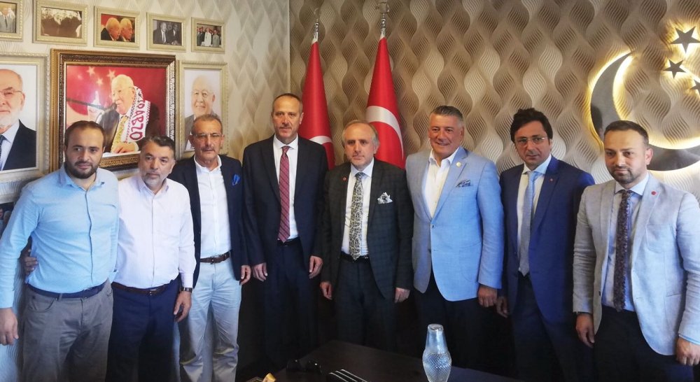 Hüseyin Örs'ten Saadet Partisi'ne ziyaret