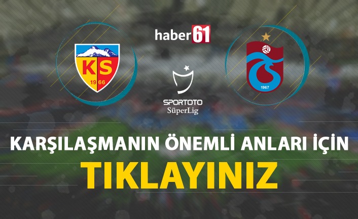 Trabzonspor'da 'Yedeklerin Zaferi'!