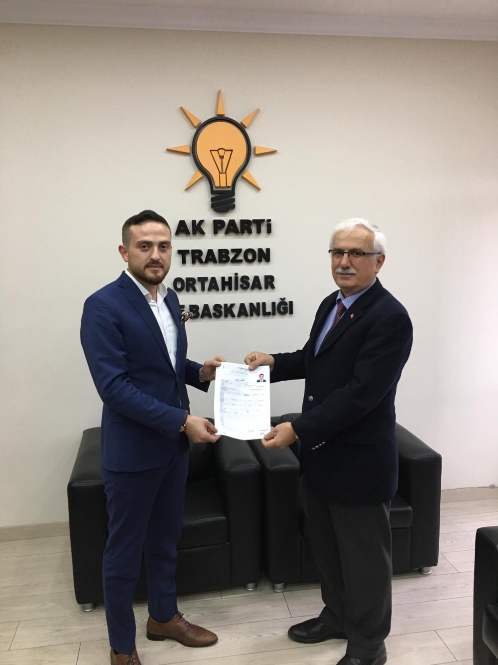 Trabzon'da Enes Baştürk başvurusunu yaptı