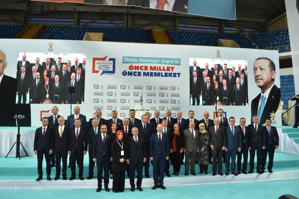 Cumhurbaşkanı Erdoğan Trabzon'da Belediye Başkan Adaylarını açıkladı