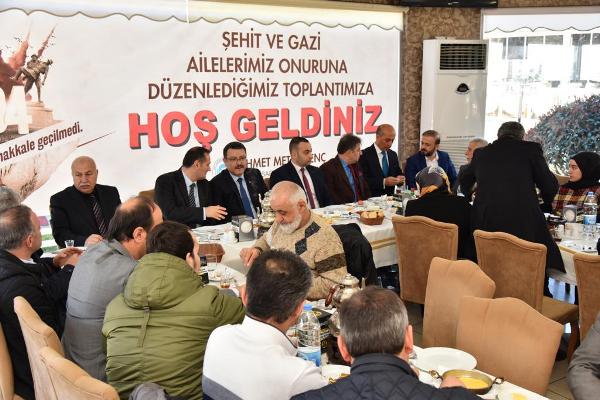 Genç, şehit ve gazi ailelerine seslendi