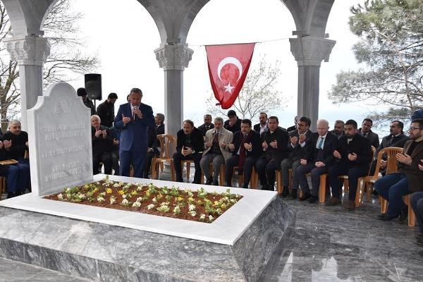 Trabzon'da Ali Şükrü Bey mezarı başında anıldı