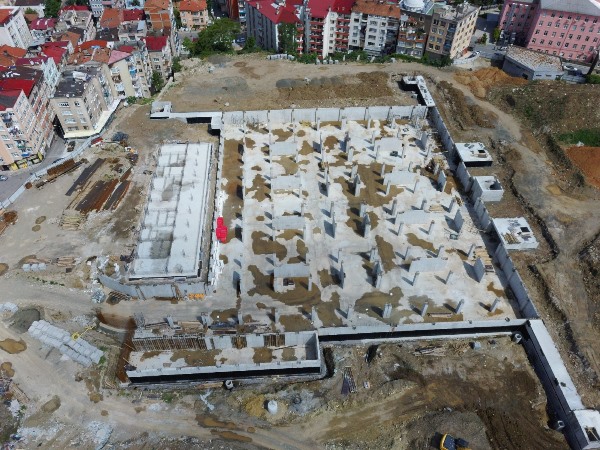 Trabzon'da Millet Bahçesinde son durum